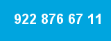 922 876 67 11 922 876 67 11